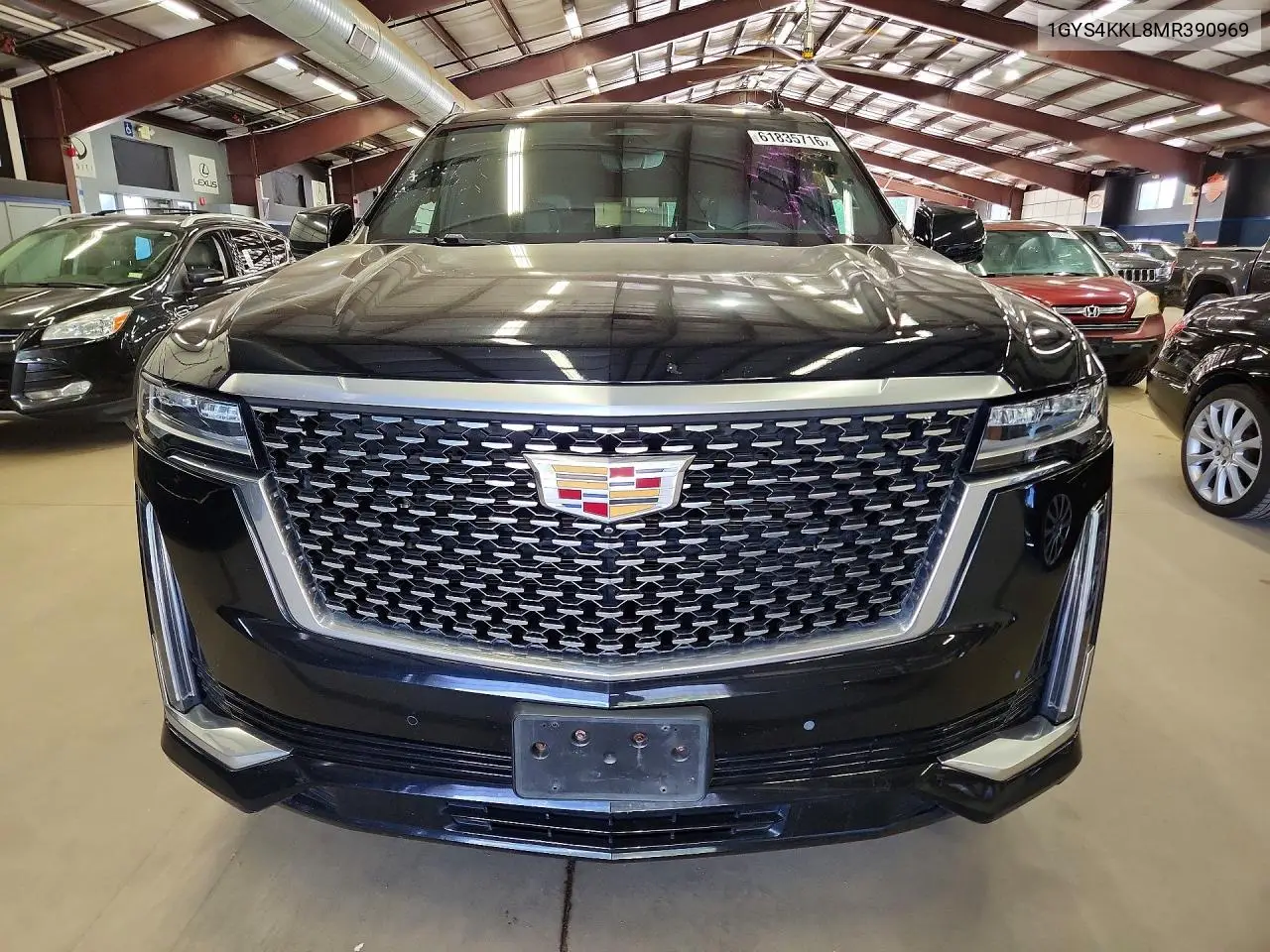 2021 Cadillac Escalade Esv Premium Luxury VIN: 1GYS4KKL8MR390969 Lot: 61835716