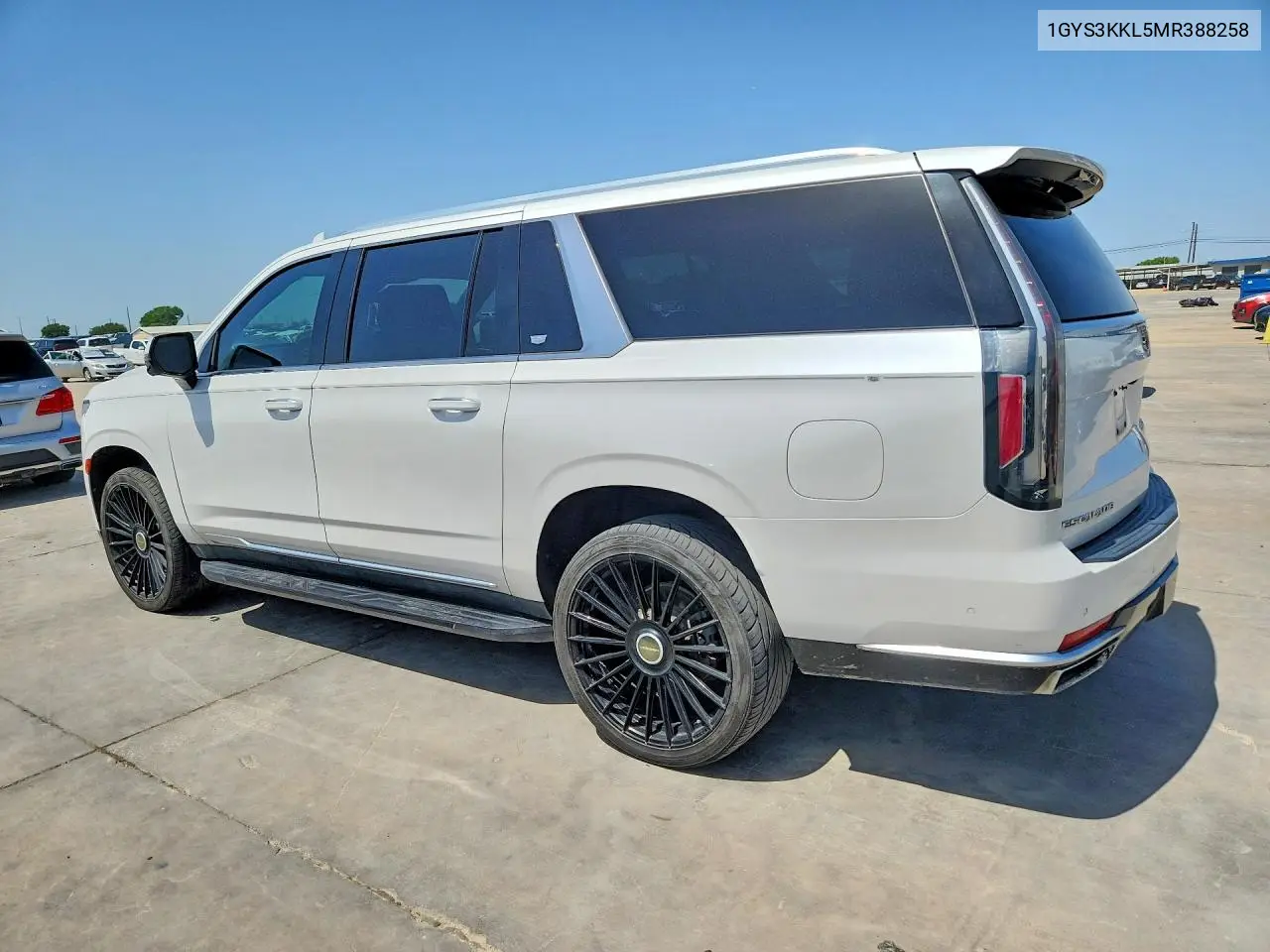 2021 Cadillac Escalade Esv Premium Luxury VIN: 1GYS3KKL5MR388258 Lot: 61865836