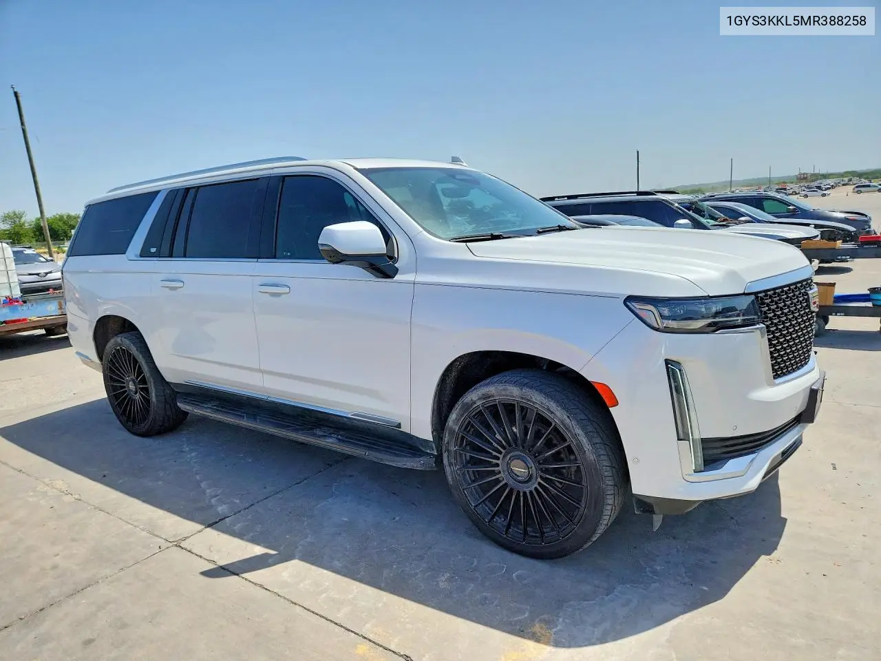2021 Cadillac Escalade Esv Premium Luxury VIN: 1GYS3KKL5MR388258 Lot: 61865836