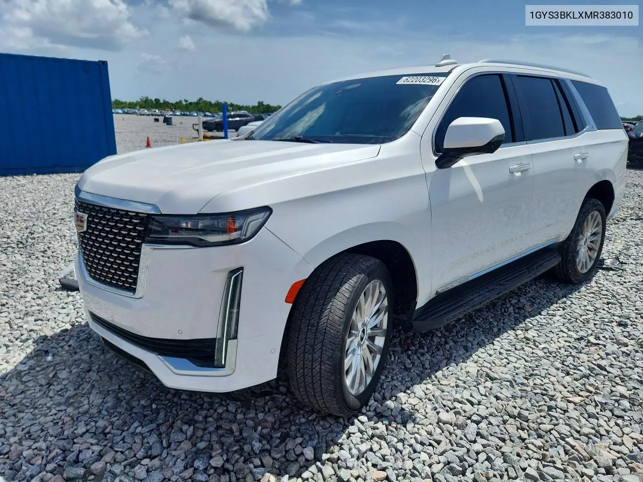 2021 Cadillac Escalade Premium Luxury VIN: 1GYS3BKLXMR383010 Lot: 62203296