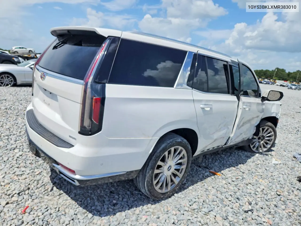 2021 Cadillac Escalade Premium Luxury VIN: 1GYS3BKLXMR383010 Lot: 62203296