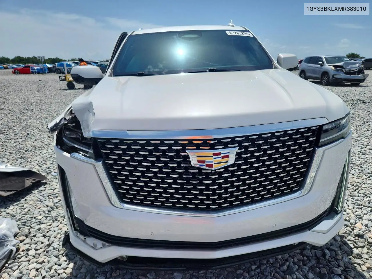 2021 Cadillac Escalade Premium Luxury VIN: 1GYS3BKLXMR383010 Lot: 62203296