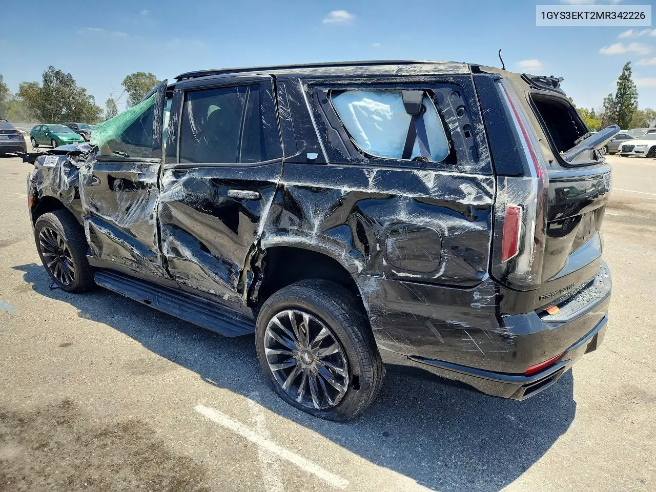 2021 Cadillac Escalade Sport VIN: 1GYS3EKT2MR342226 Lot: 85993445