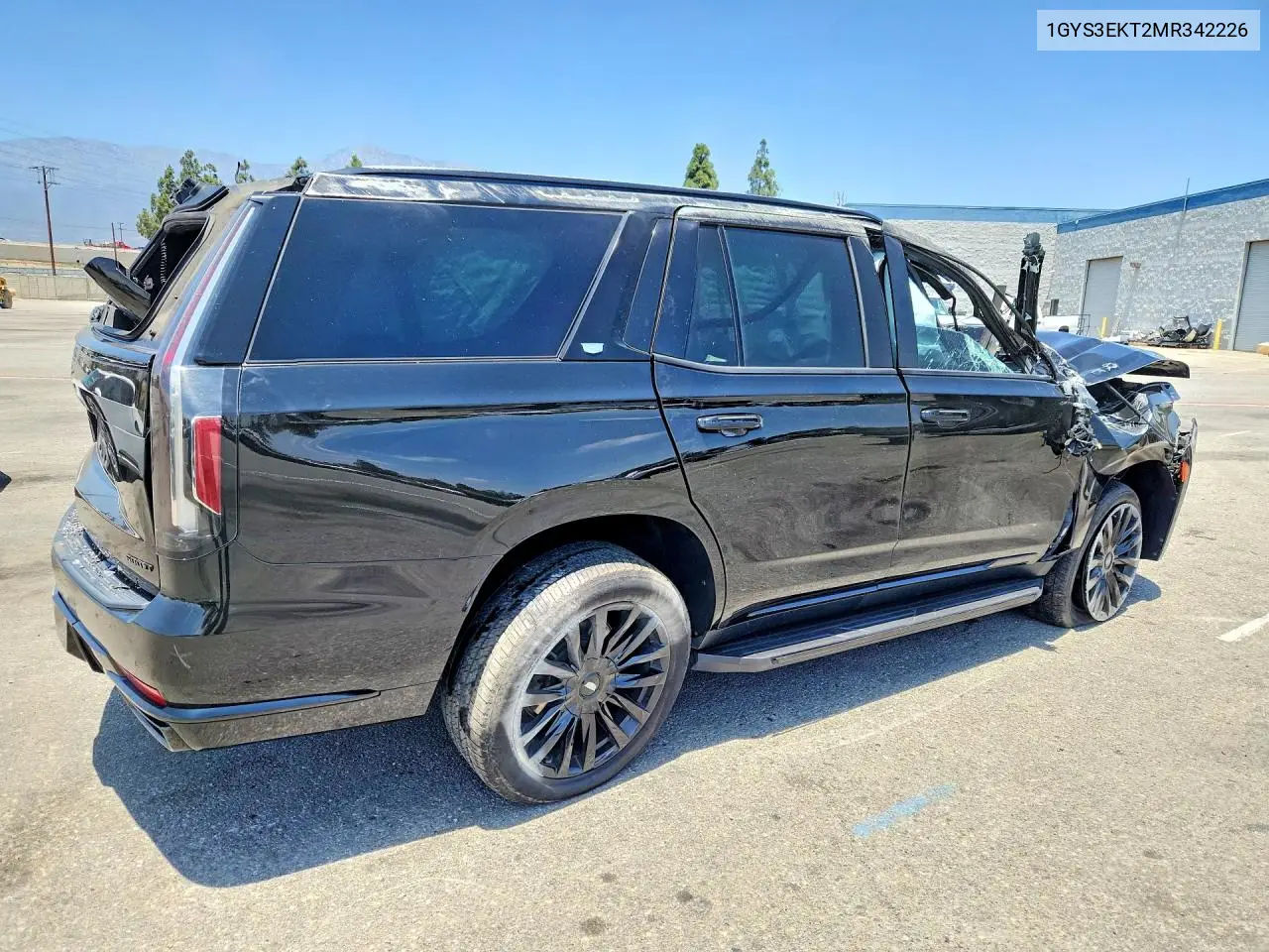 2021 Cadillac Escalade Sport VIN: 1GYS3EKT2MR342226 Lot: 85993445