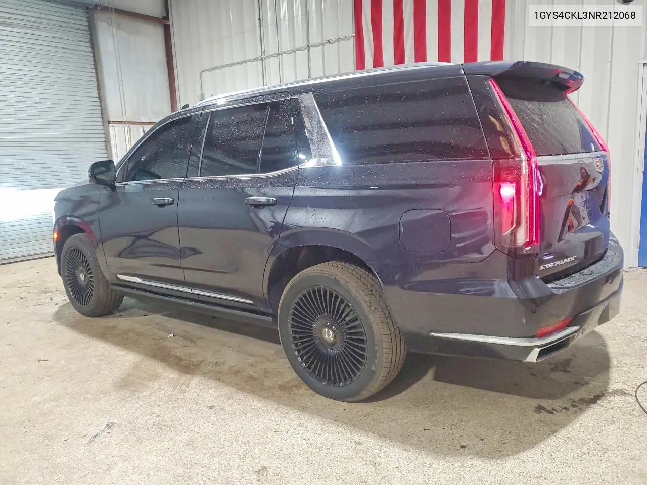 2022 Cadillac Escalade Premium Luxury VIN: 1GYS4CKL3NR212068 Lot: 47168696
