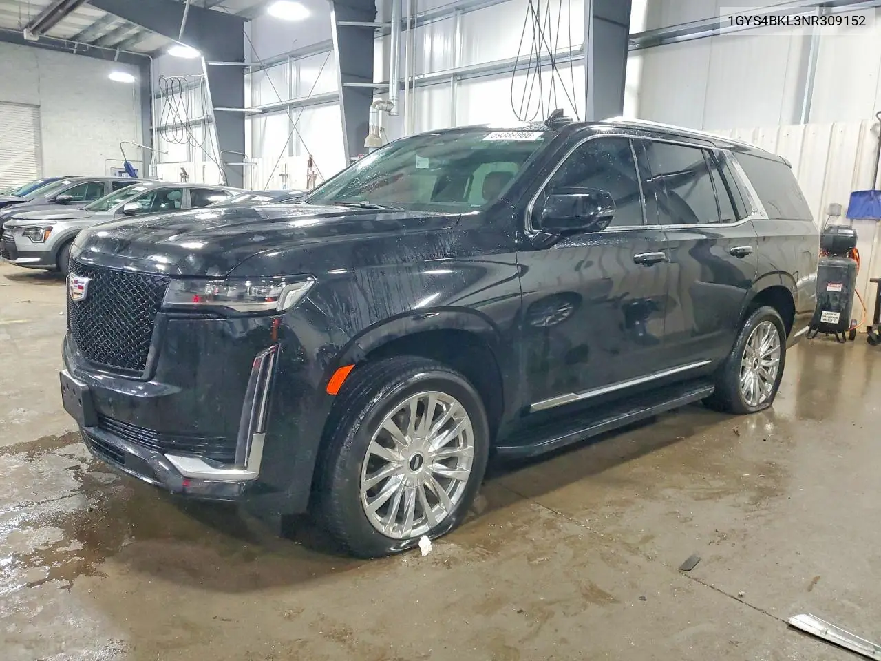 2022 Cadillac Escalade Premium Luxury VIN: 1GYS4BKL3NR309152 Lot: 59389966
