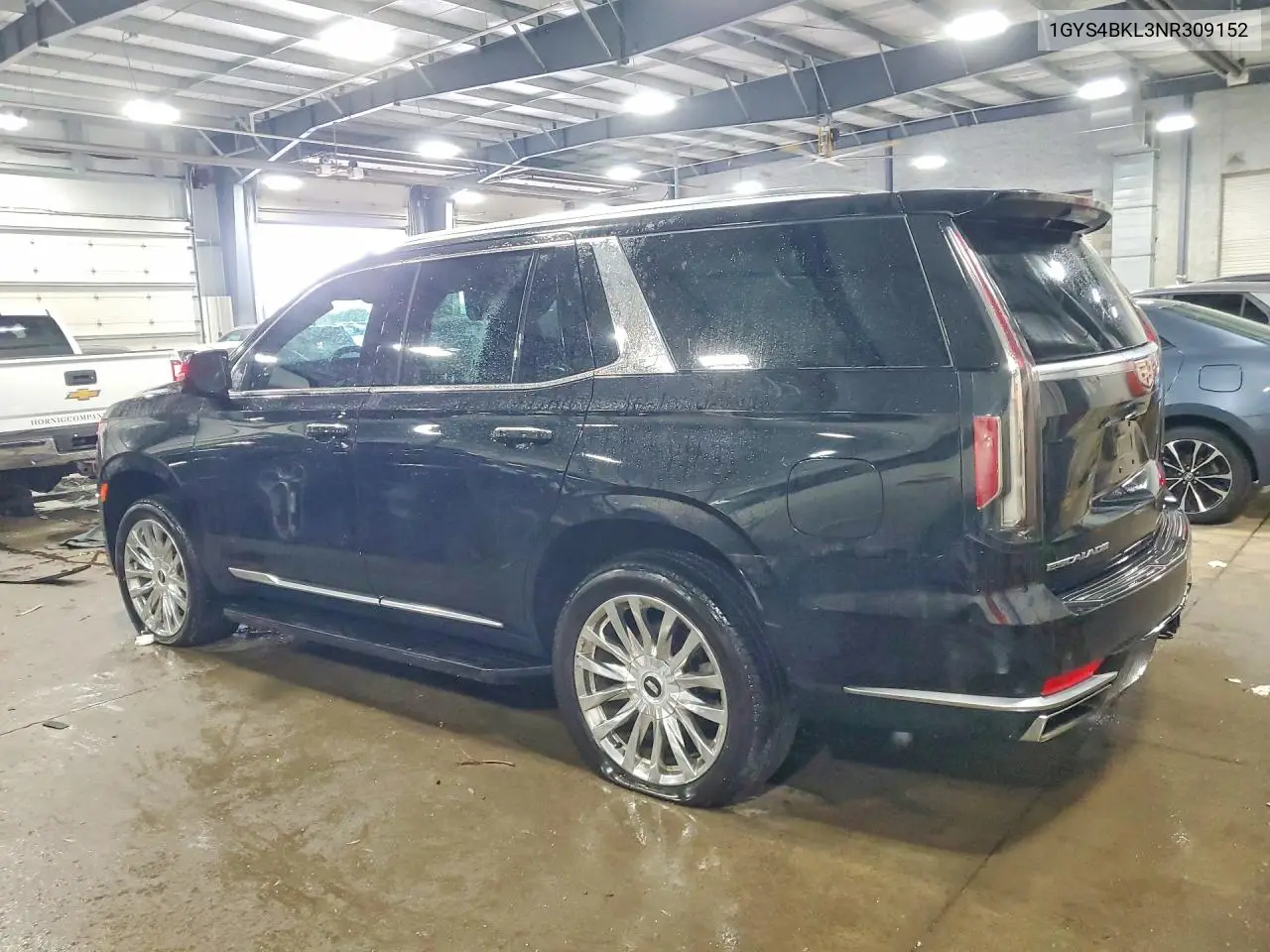 2022 Cadillac Escalade Premium Luxury VIN: 1GYS4BKL3NR309152 Lot: 59389966