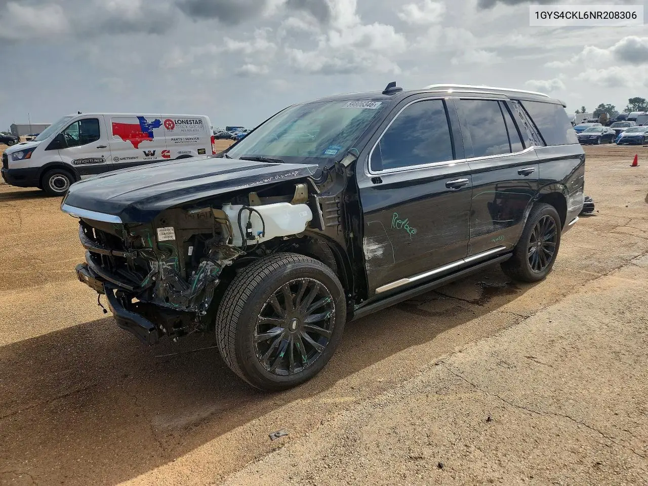 2022 Cadillac Escalade Premium Luxury VIN: 1GYS4CKL6NR208306 Lot: 59806346