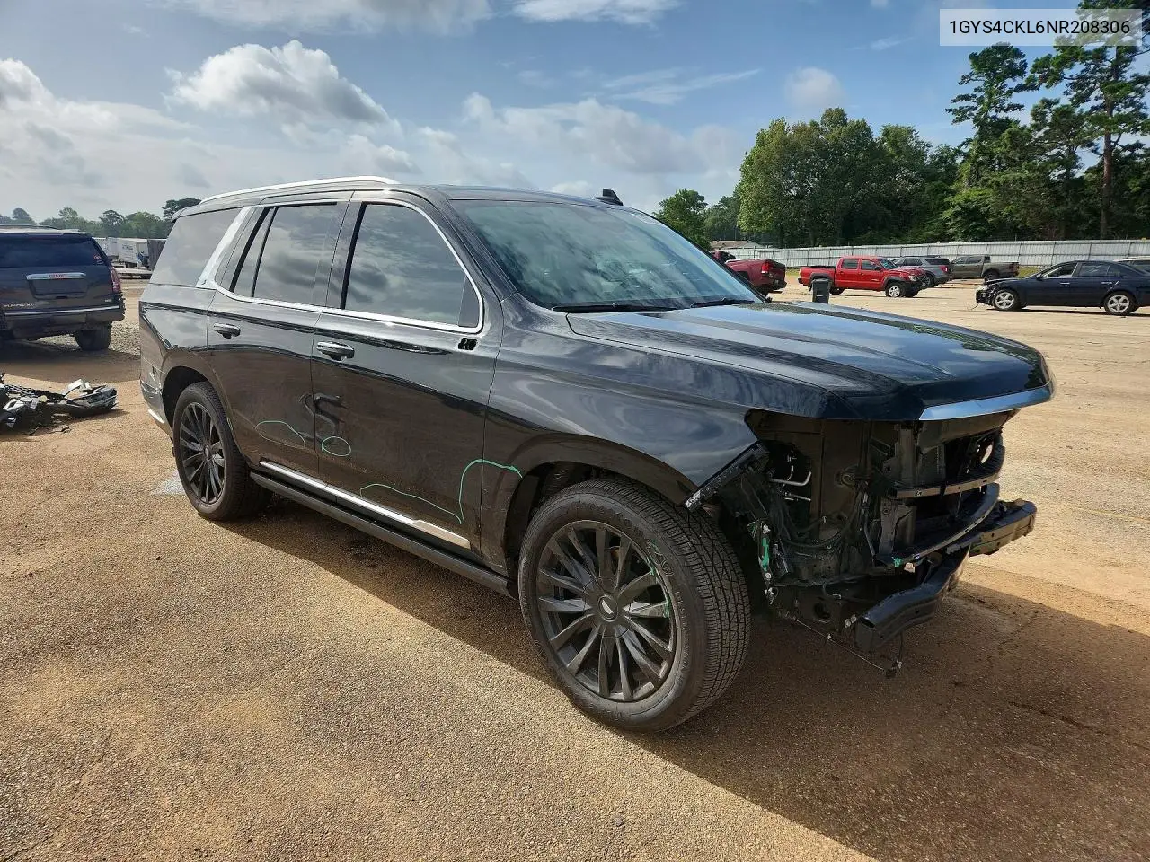 2022 Cadillac Escalade Premium Luxury VIN: 1GYS4CKL6NR208306 Lot: 59806346