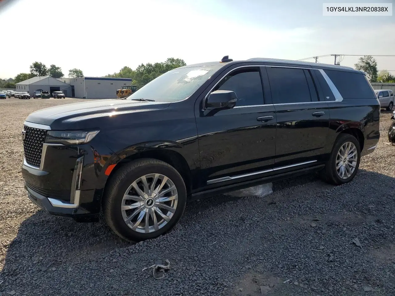 2022 Cadillac Escalade Esv Premium Luxury VIN: 1GYS4LKL3NR20838X Lot: 60306286