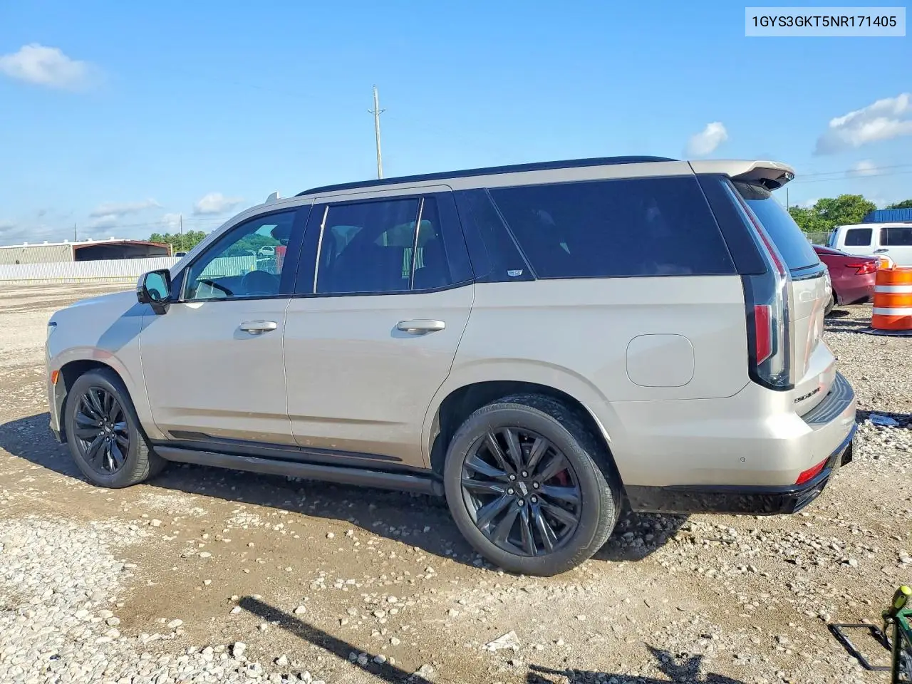 2022 Cadillac Escalade Sport Platinum VIN: 1GYS3GKT5NR171405 Lot: 60441576