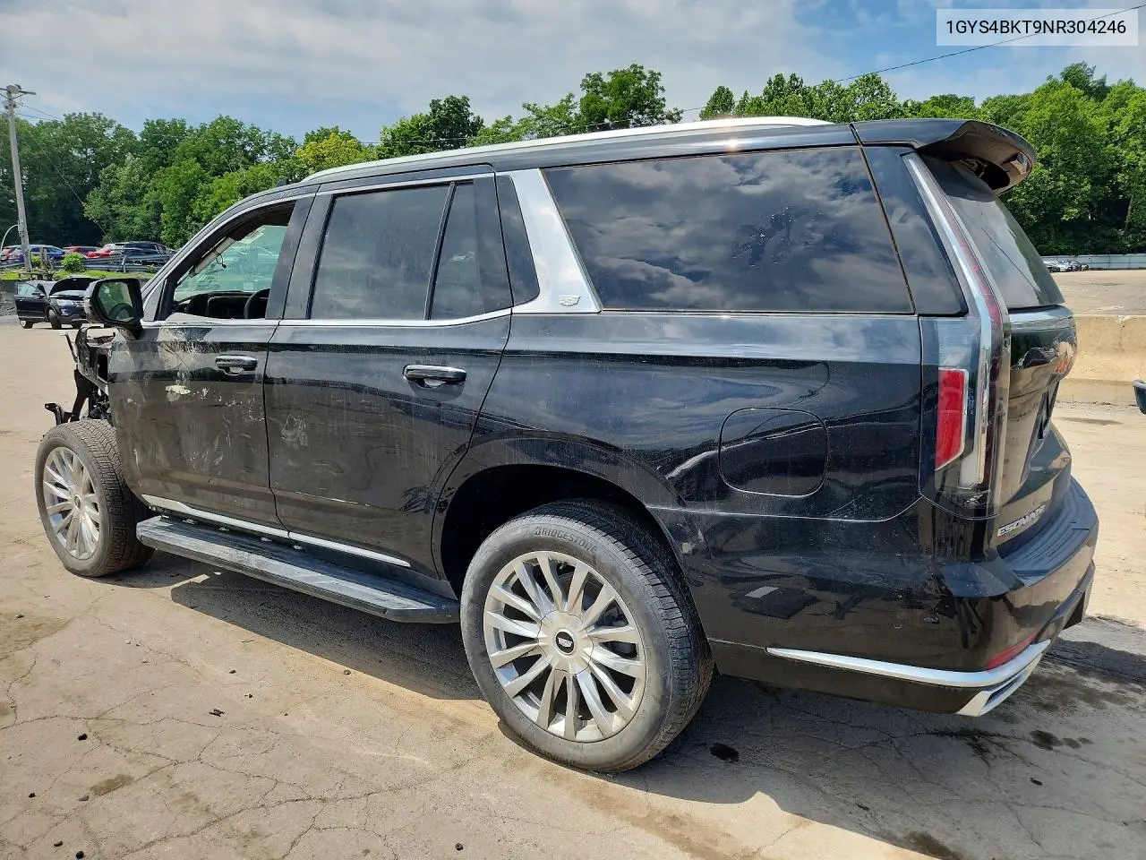 2022 Cadillac Escalade Premium Luxury VIN: 1GYS4BKT9NR304246 Lot: 60673996