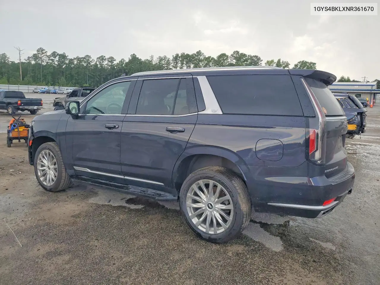 2022 Cadillac Escalade Premium Luxury VIN: 1GYS4BKLXNR361670 Lot: 60859276