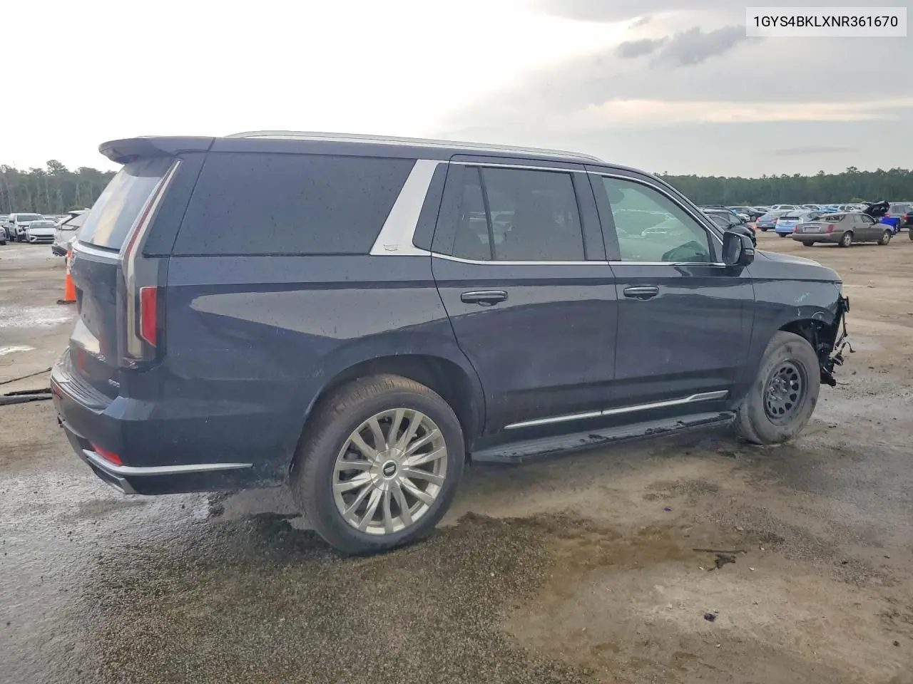 2022 Cadillac Escalade Premium Luxury VIN: 1GYS4BKLXNR361670 Lot: 60859276