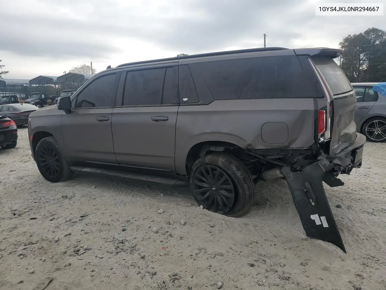 1GYS4JKL0NR294667 2022 Cadillac Escalade Esv Luxury