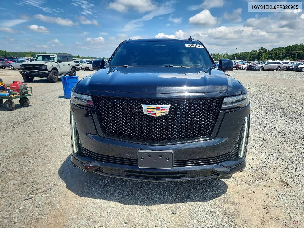 2023 Cadillac Escalade Sport VIN: 1GYS4EKL8PR326985 Lot: 55796816