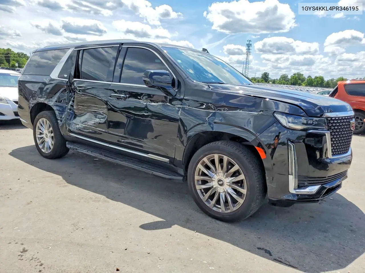 2023 Cadillac Escalade Esv Premium Luxury VIN: 1GYS4KKL4PR346195 Lot: 57646276