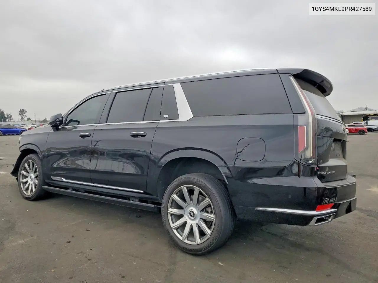2023 Cadillac Escalade Esv Premium Luxury Platinum VIN: 1GYS4MKL9PR427589 Lot: 58020426