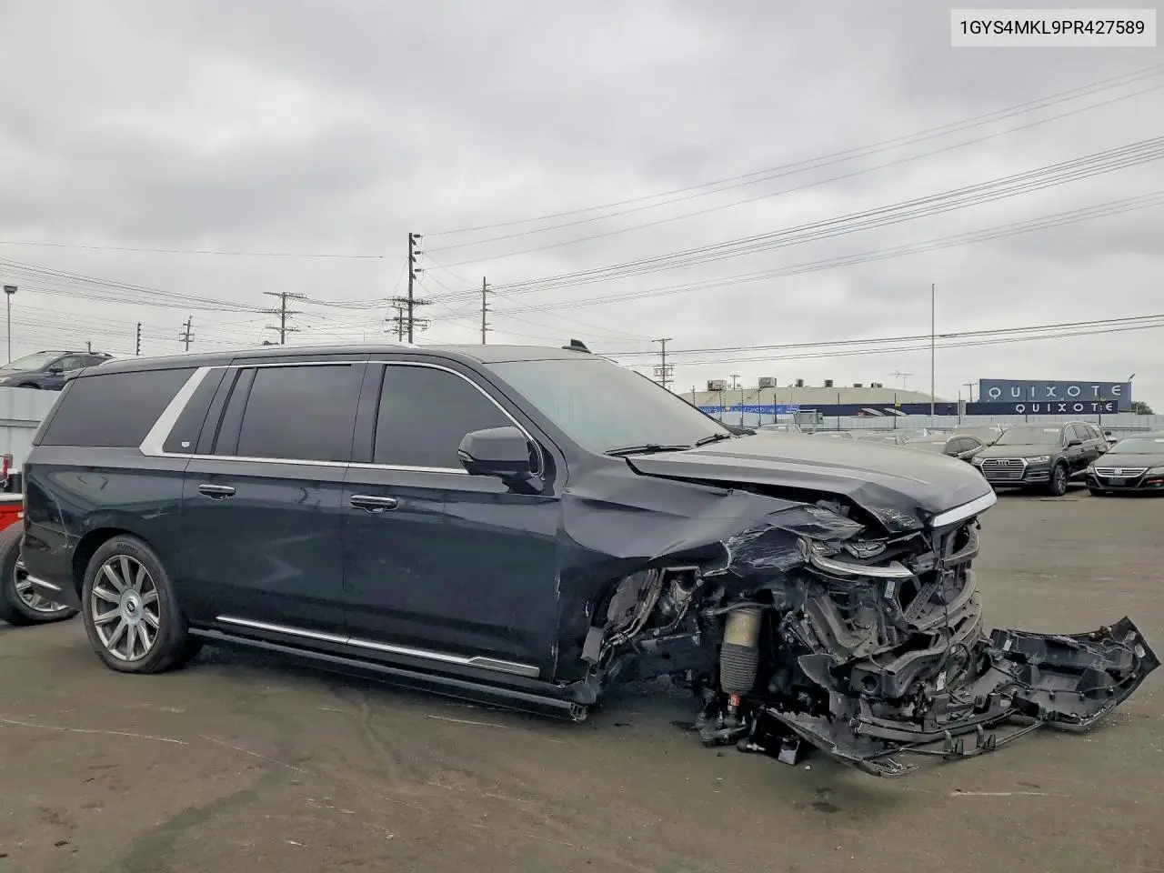 2023 Cadillac Escalade Esv Premium Luxury Platinum VIN: 1GYS4MKL9PR427589 Lot: 58020426