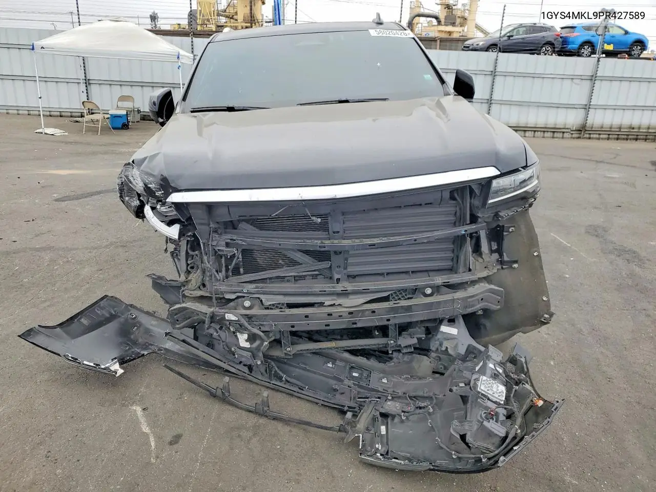 2023 Cadillac Escalade Esv Premium Luxury Platinum VIN: 1GYS4MKL9PR427589 Lot: 58020426