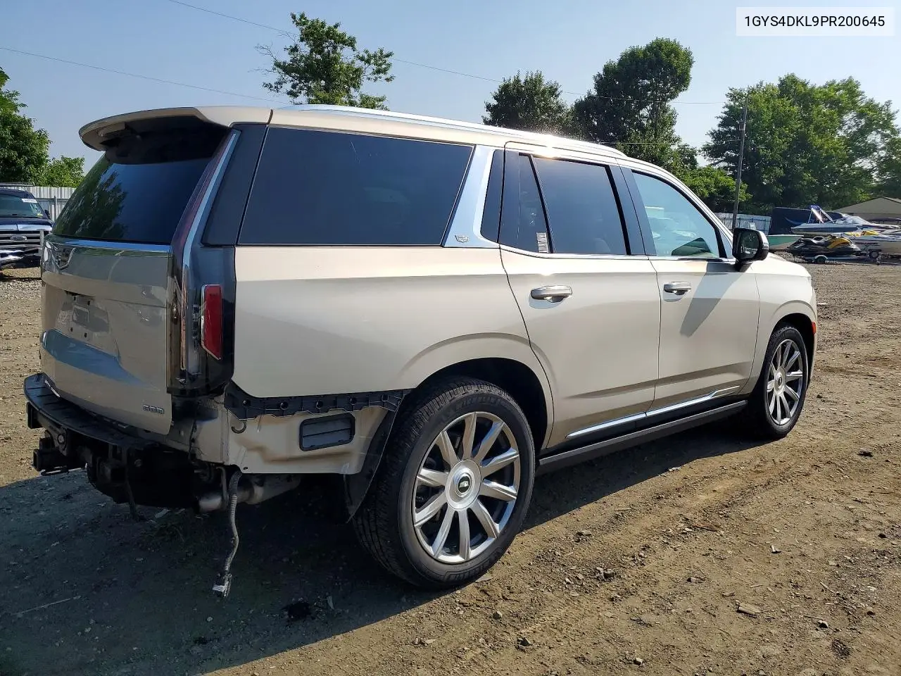 2023 Cadillac Escalade Premium Luxury Platinum VIN: 1GYS4DKL9PR200645 Lot: 59257806
