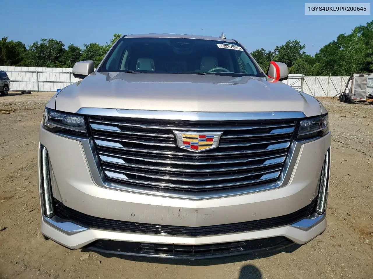 2023 Cadillac Escalade Premium Luxury Platinum VIN: 1GYS4DKL9PR200645 Lot: 59257806
