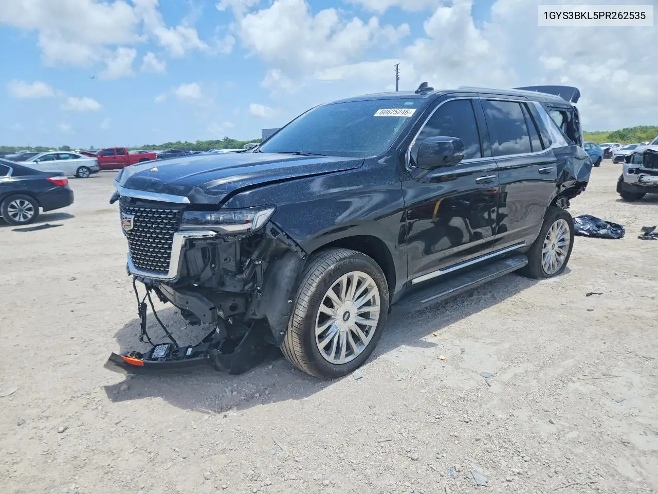 2023 Cadillac Escalade Premium Luxury VIN: 1GYS3BKL5PR262535 Lot: 60625246