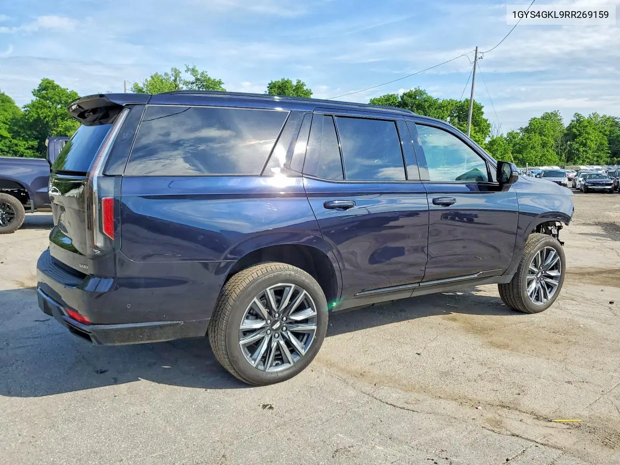 2024 Cadillac Escalade Sport Platinum VIN: 1GYS4GKL9RR269159 Lot: 58413496