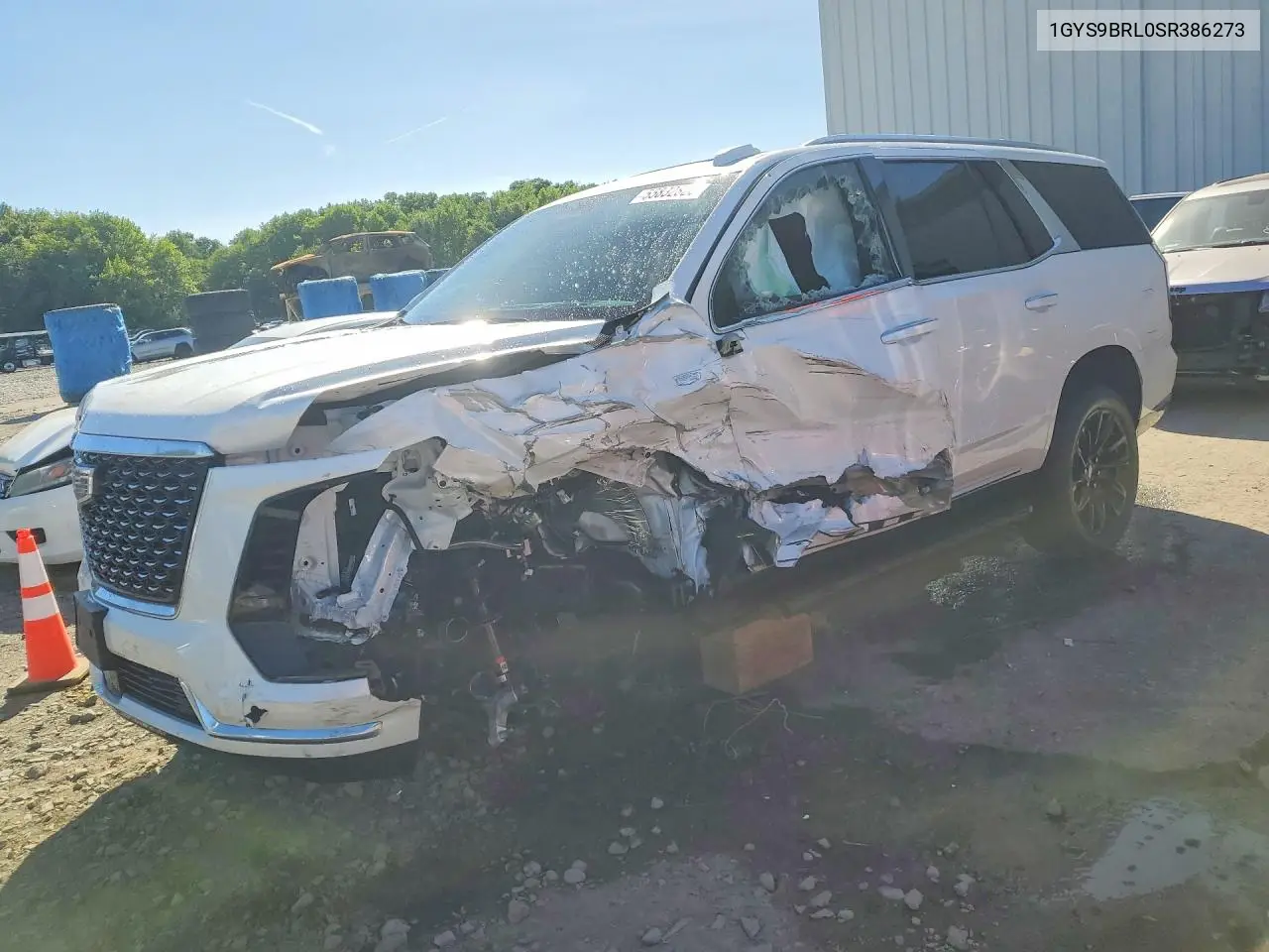 2025 Cadillac Escalade Premium Luxury VIN: 1GYS9BRL0SR386273 Lot: 55832826