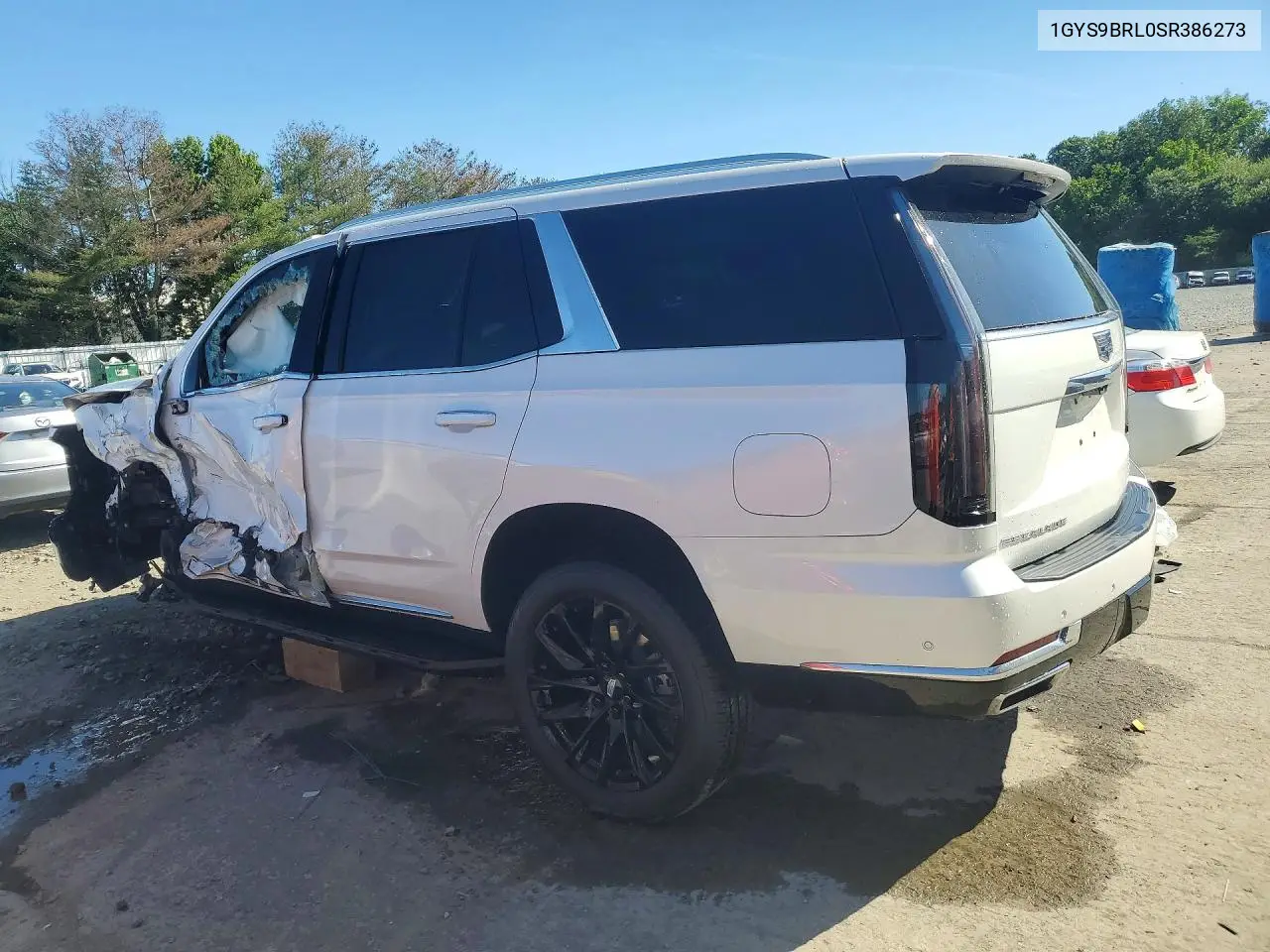 2025 Cadillac Escalade Premium Luxury VIN: 1GYS9BRL0SR386273 Lot: 55832826