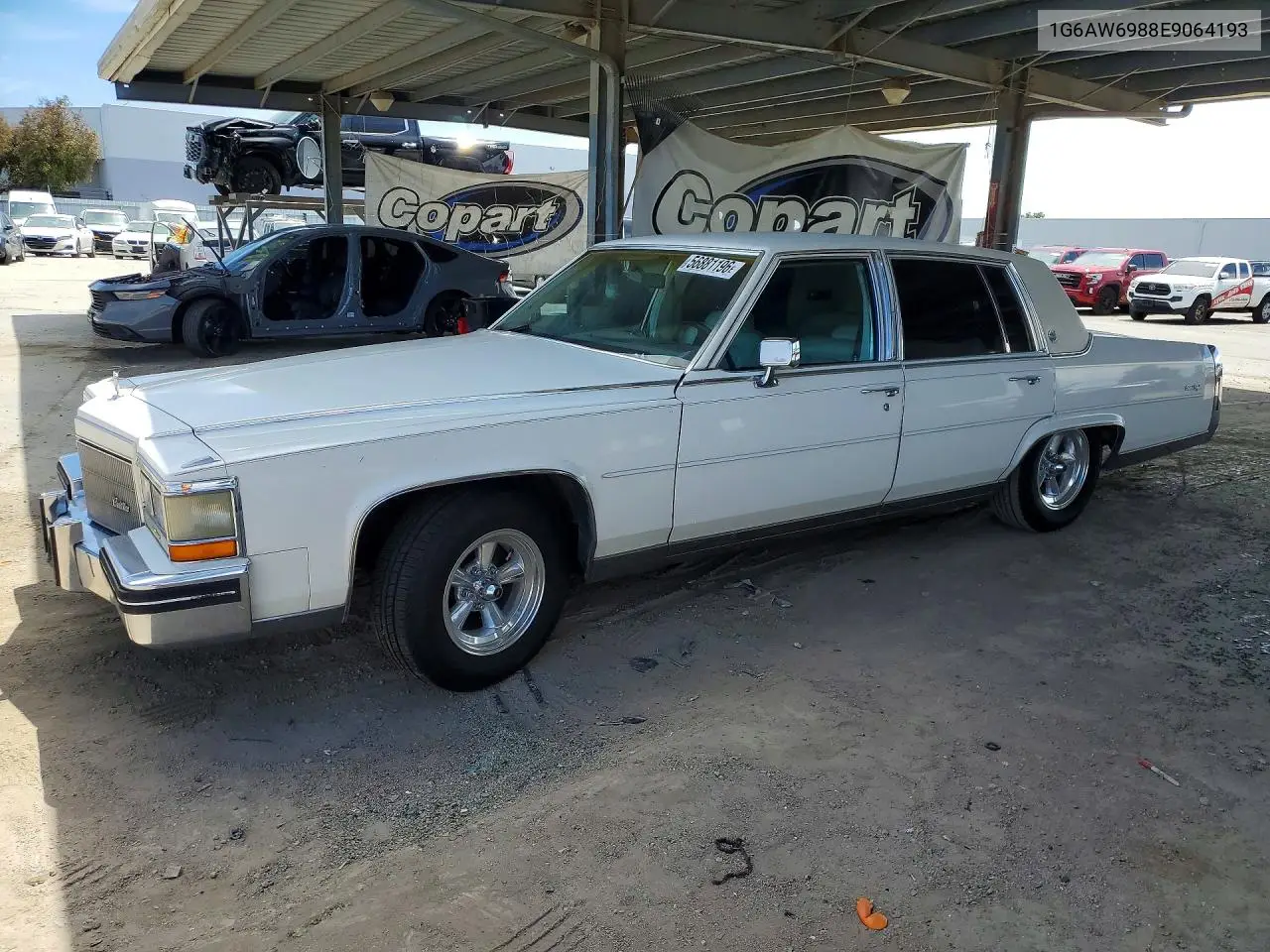 1984 Cadillac Fleetwood Brougham VIN: 1G6AW6988E9064193 Lot: 56881196