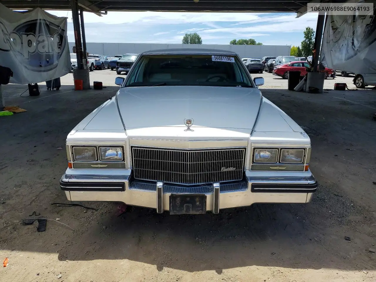 1984 Cadillac Fleetwood Brougham VIN: 1G6AW6988E9064193 Lot: 56881196