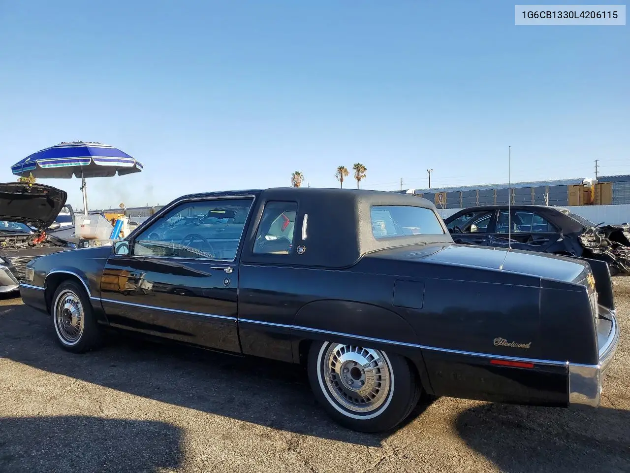 1990 Cadillac Fleetwood VIN: 1G6CB1330L4206115 Lot: 61591086