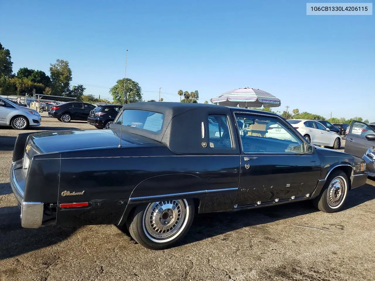 1990 Cadillac Fleetwood VIN: 1G6CB1330L4206115 Lot: 61591086