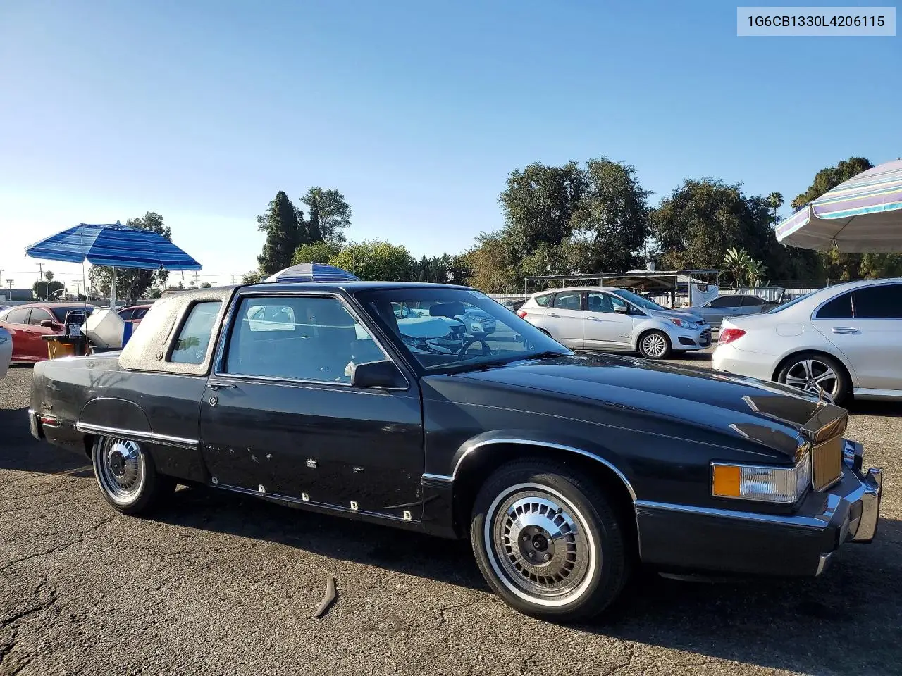 1990 Cadillac Fleetwood VIN: 1G6CB1330L4206115 Lot: 61591086