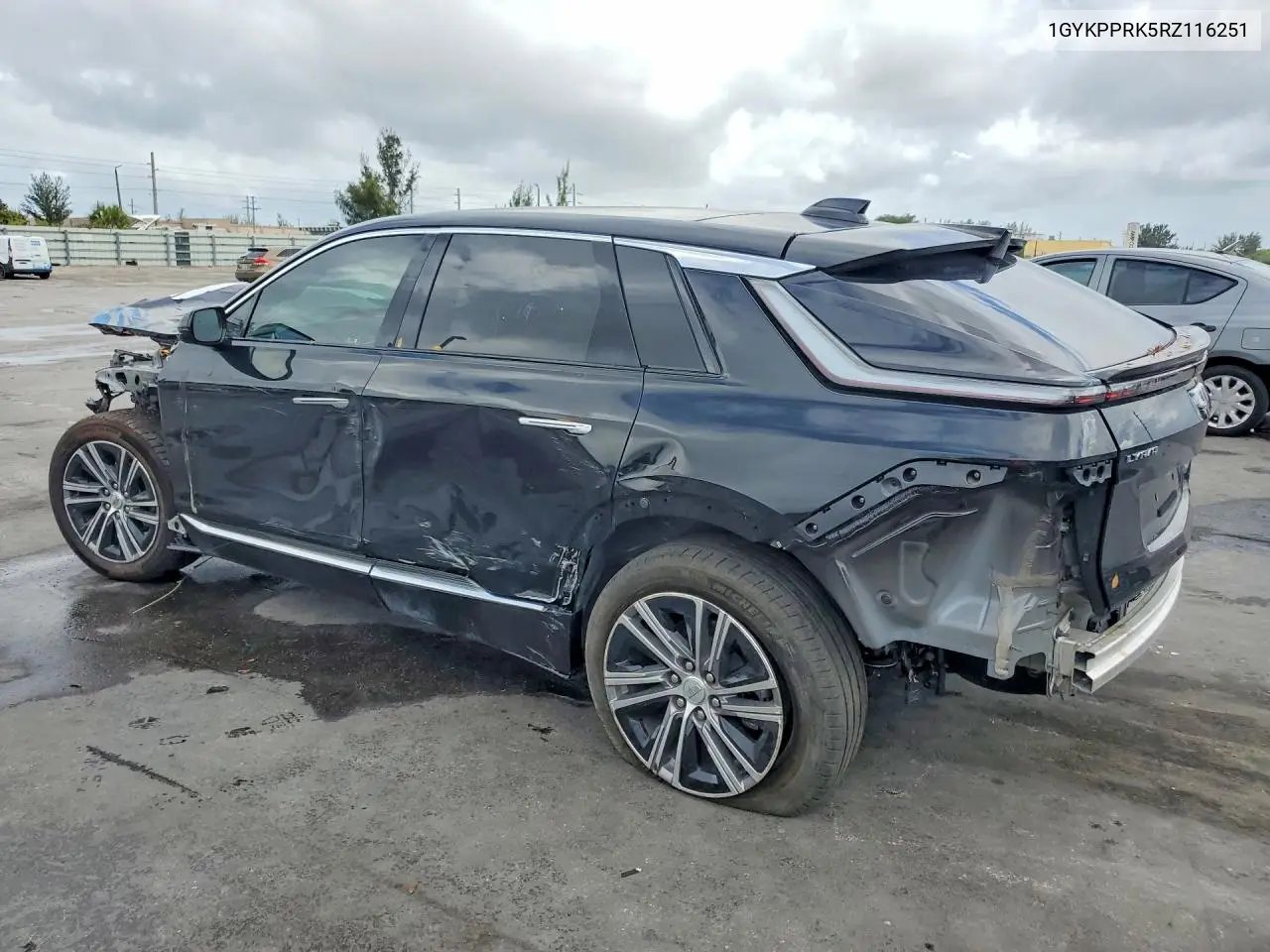 2024 Cadillac Lyriq Luxury VIN: 1GYKPPRK5RZ116251 Lot: 48282186