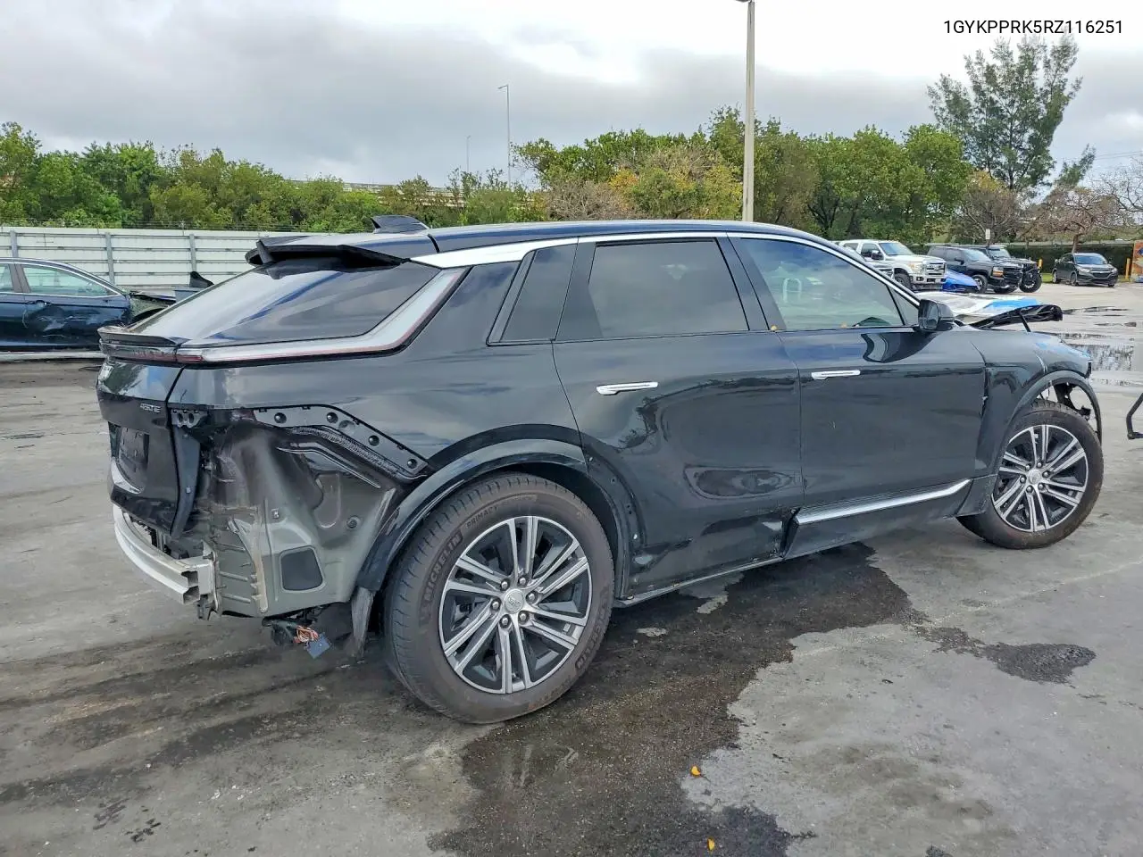 2024 Cadillac Lyriq Luxury VIN: 1GYKPPRK5RZ116251 Lot: 48282186