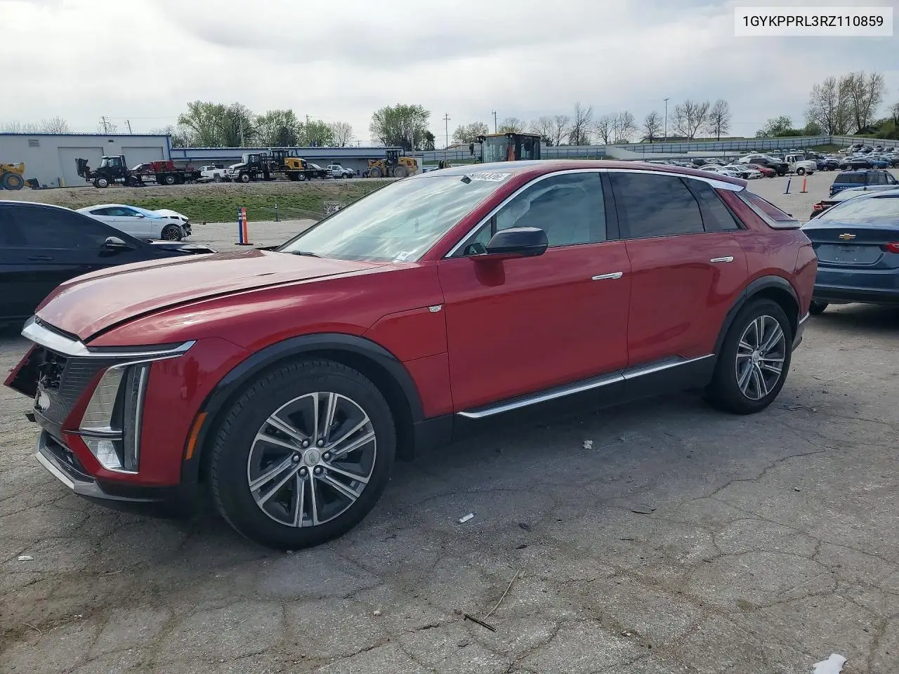 2024 Cadillac Lyriq Luxury VIN: 1GYKPPRL3RZ110859 Lot: 49044376