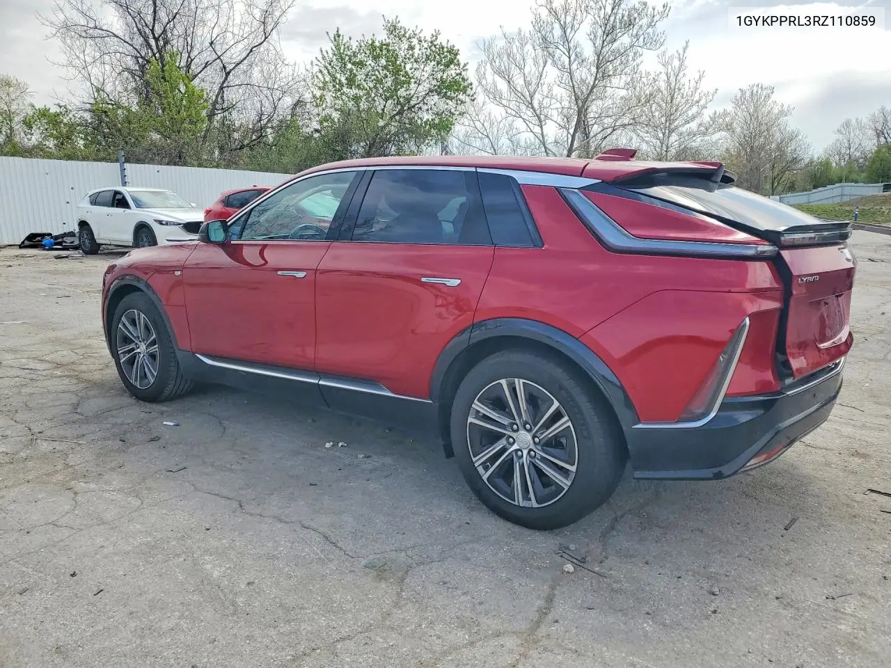 2024 Cadillac Lyriq Luxury VIN: 1GYKPPRL3RZ110859 Lot: 49044376