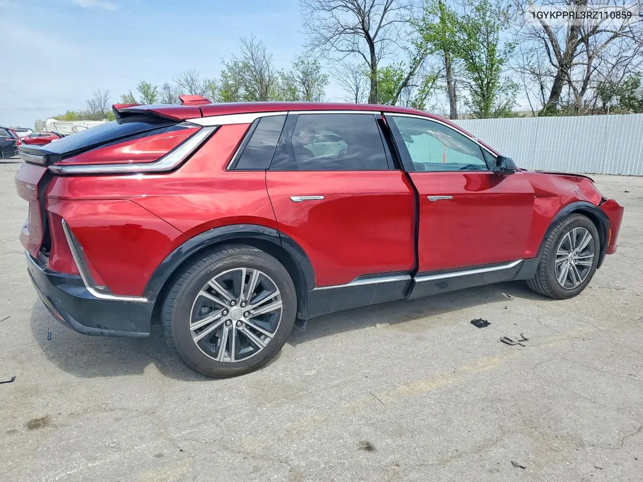 2024 Cadillac Lyriq Luxury VIN: 1GYKPPRL3RZ110859 Lot: 49044376