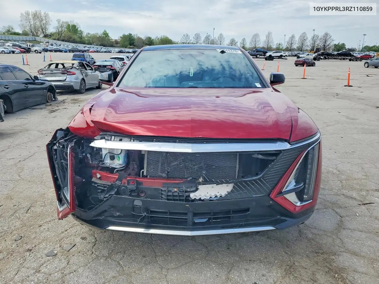 2024 Cadillac Lyriq Luxury VIN: 1GYKPPRL3RZ110859 Lot: 49044376