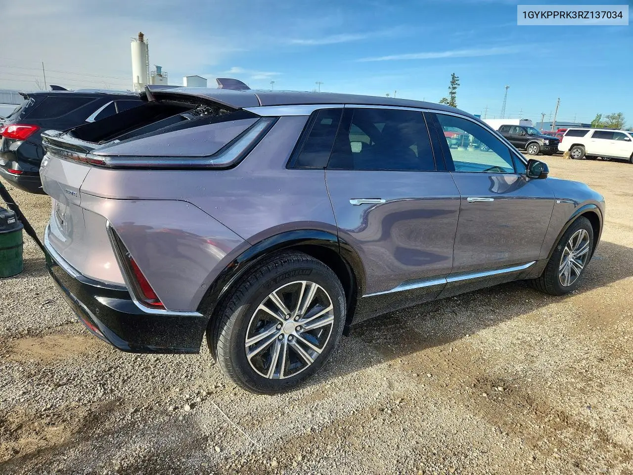 2024 Cadillac Lyriq Luxury VIN: 1GYKPPRK3RZ137034 Lot: 51269636