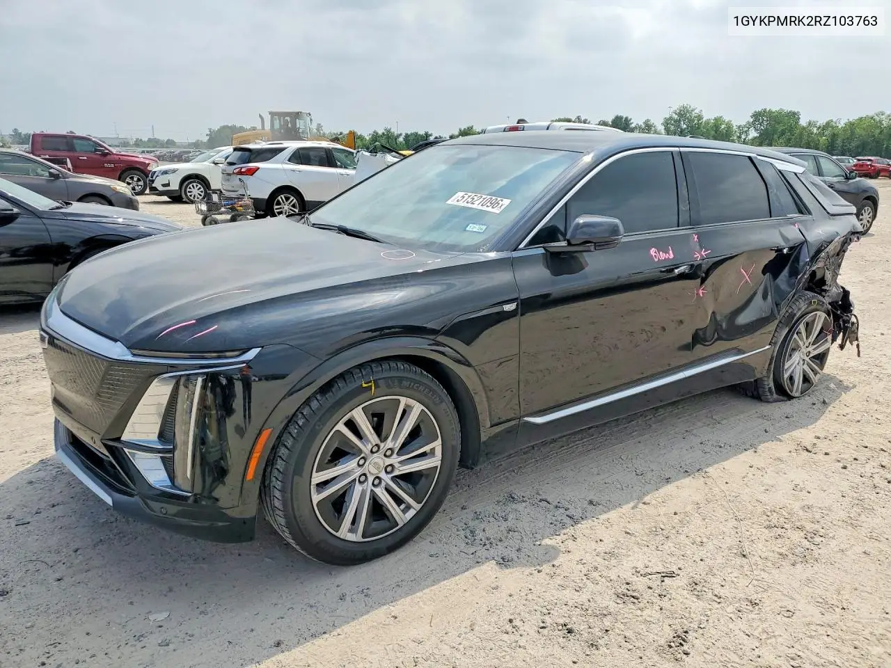 2024 Cadillac Lyriq Tech VIN: 1GYKPMRK2RZ103763 Lot: 51521096