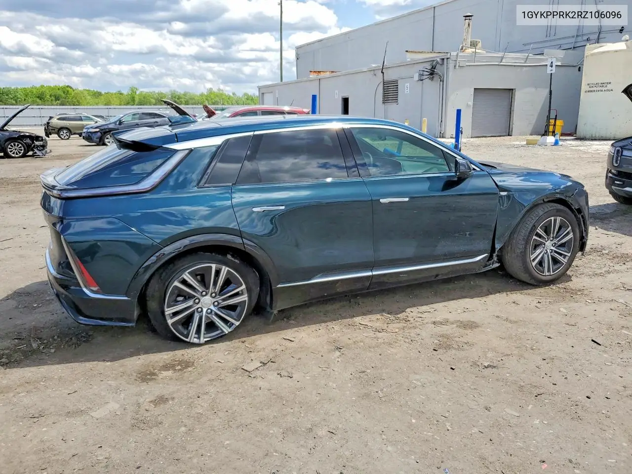 2024 Cadillac Lyriq Luxury VIN: 1GYKPPRK2RZ106096 Lot: 51700146