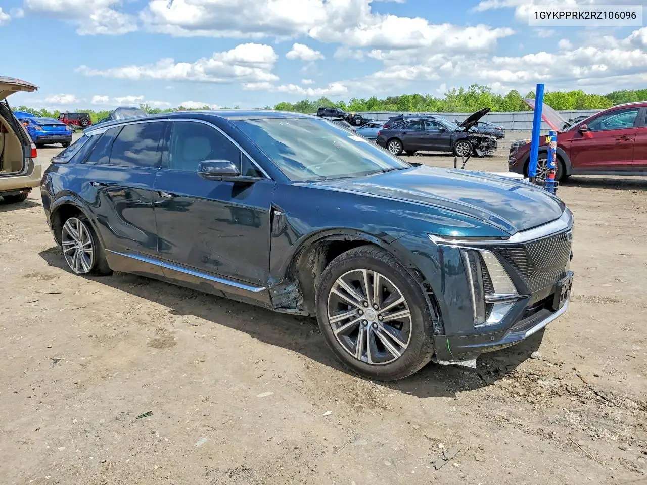 2024 Cadillac Lyriq Luxury VIN: 1GYKPPRK2RZ106096 Lot: 51700146