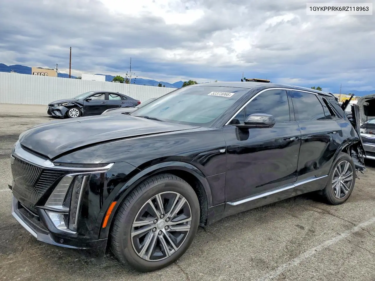 2024 Cadillac Lyriq Luxury VIN: 1GYKPPRK6RZ118963 Lot: 52373066