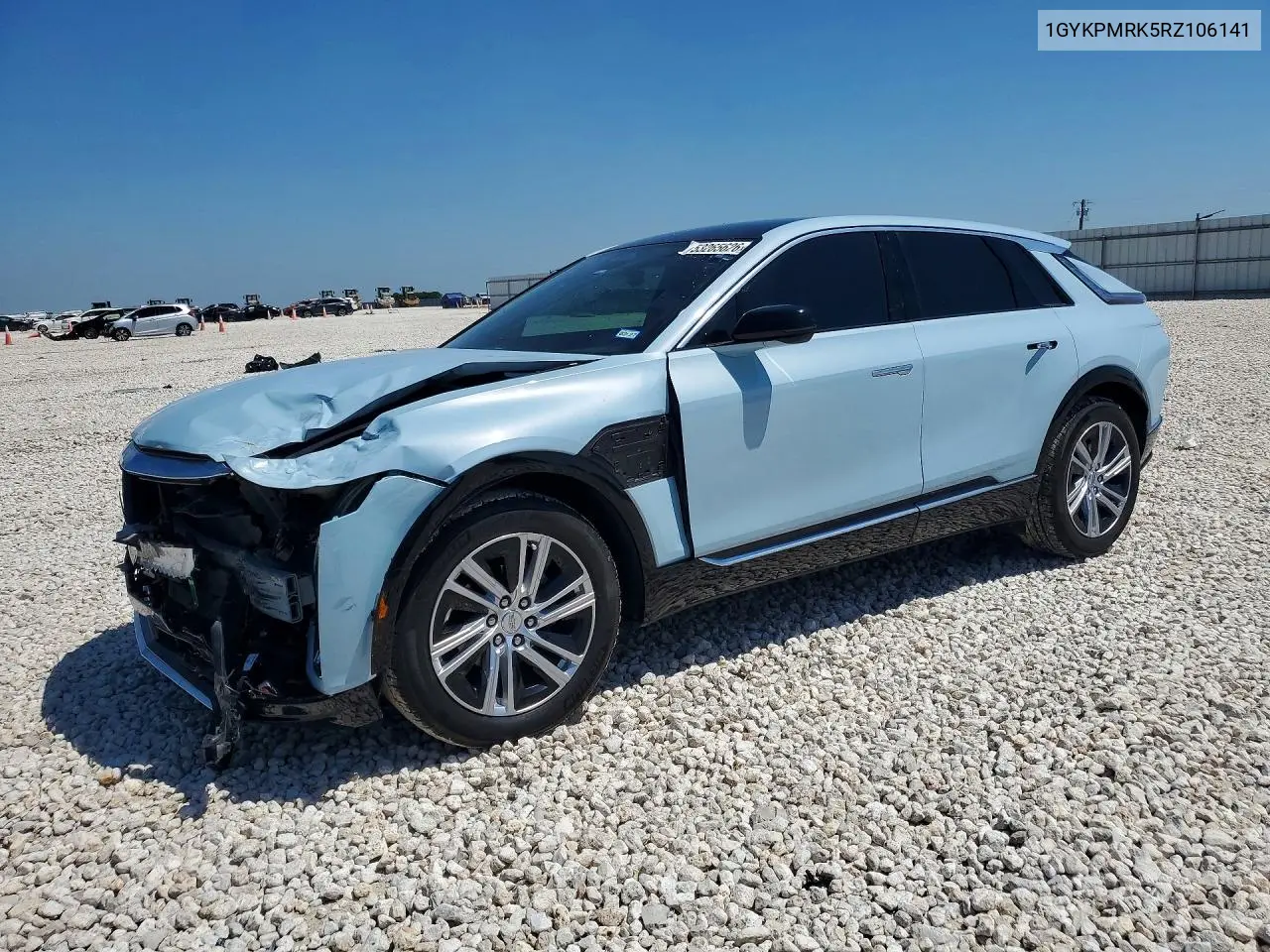 2024 Cadillac Lyriq Tech VIN: 1GYKPMRK5RZ106141 Lot: 53265626