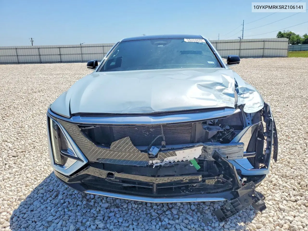 2024 Cadillac Lyriq Tech VIN: 1GYKPMRK5RZ106141 Lot: 53265626