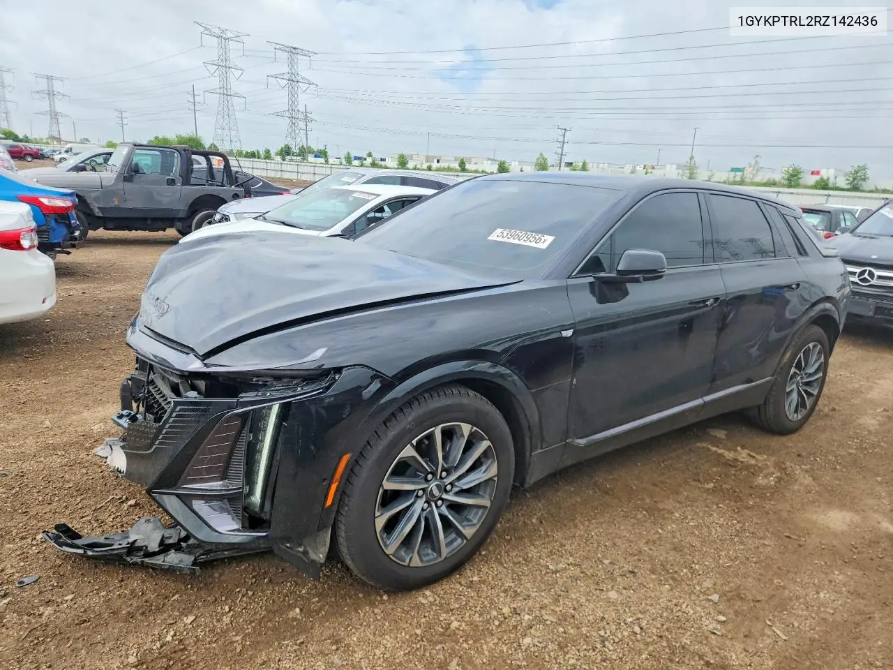 2024 Cadillac Lyriq Sport VIN: 1GYKPTRL2RZ142436 Lot: 53960956