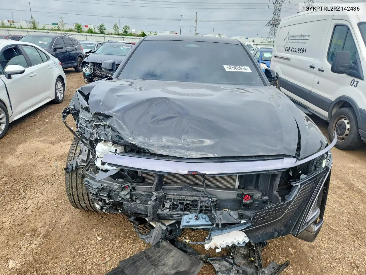 2024 Cadillac Lyriq Sport VIN: 1GYKPTRL2RZ142436 Lot: 53960956